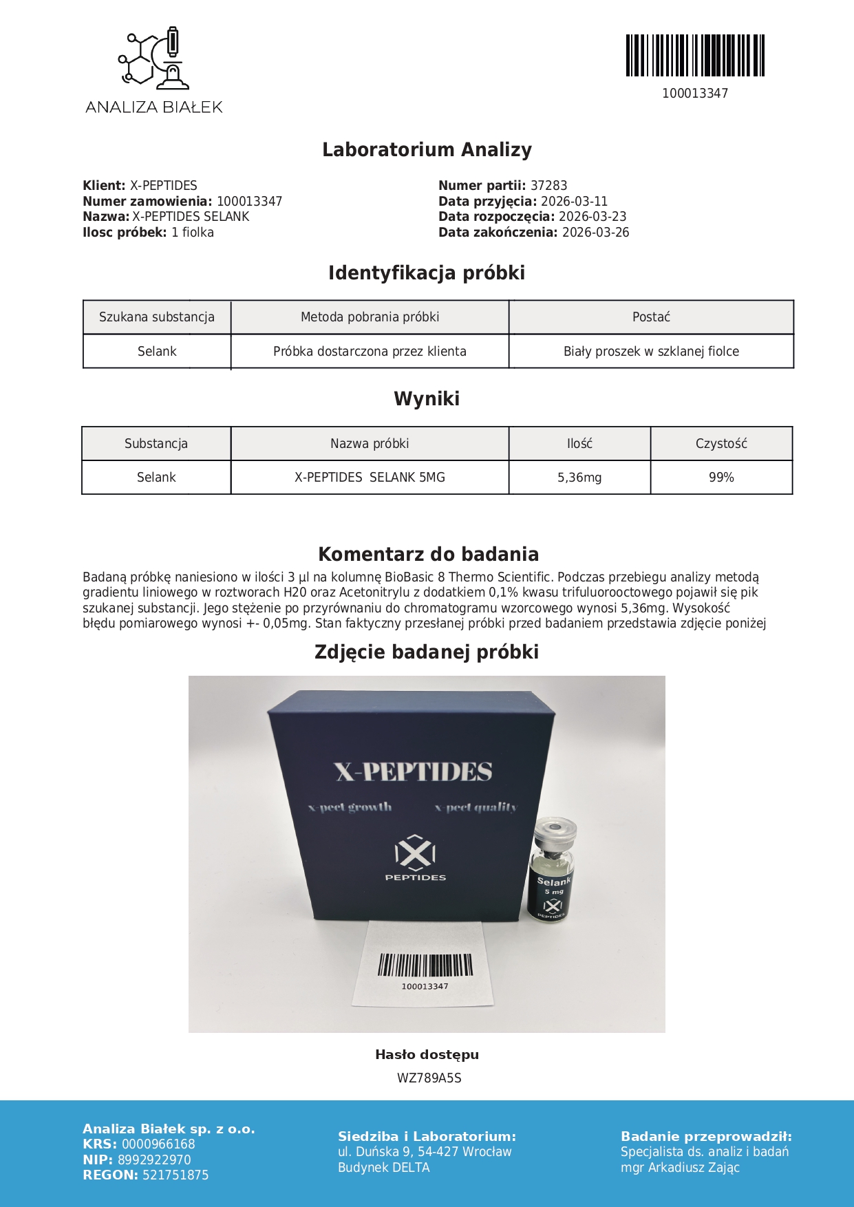 Selank 5 mg - Image 2