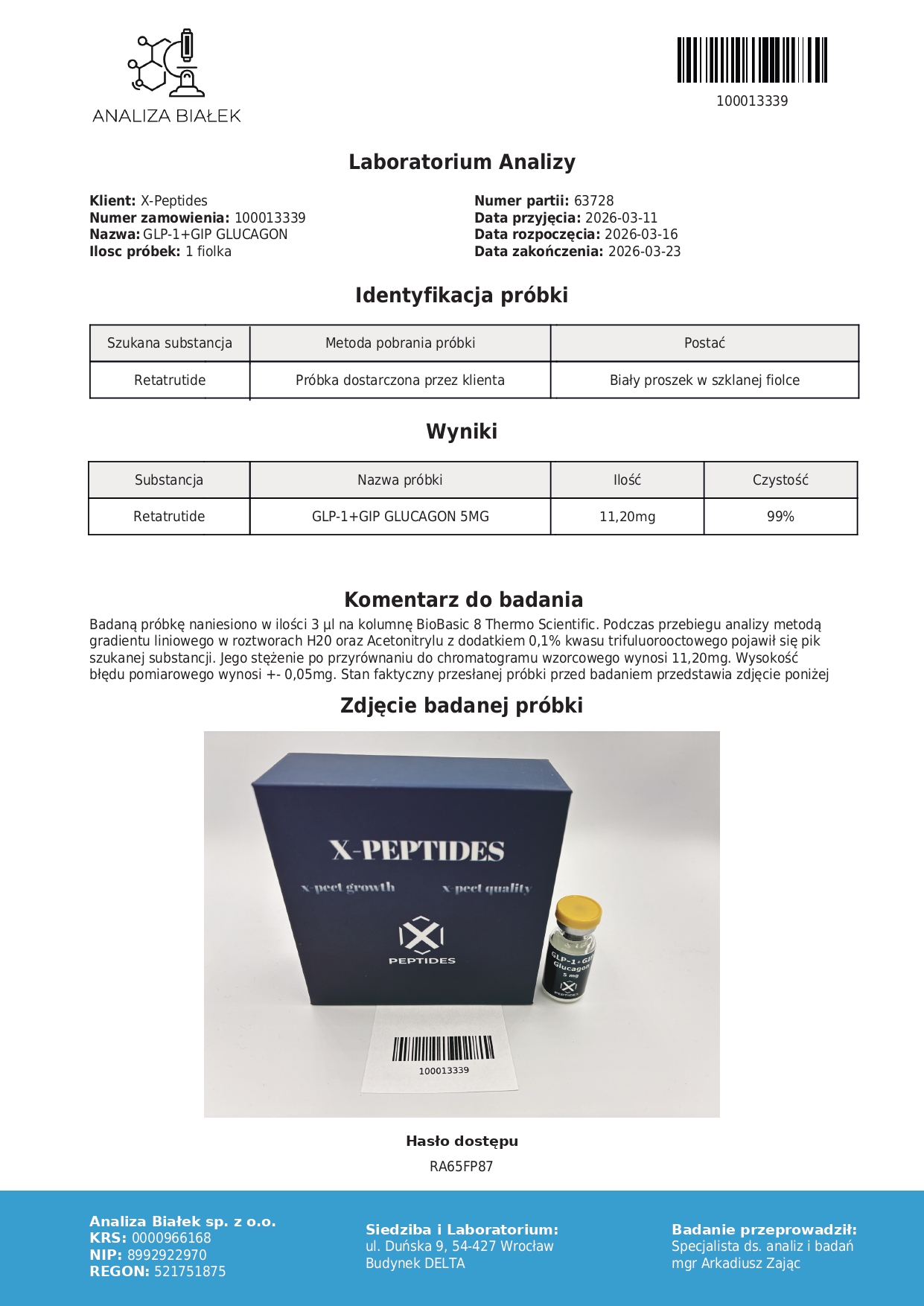 RET (GLP-1 + GIP + Glucagon) - Image 2