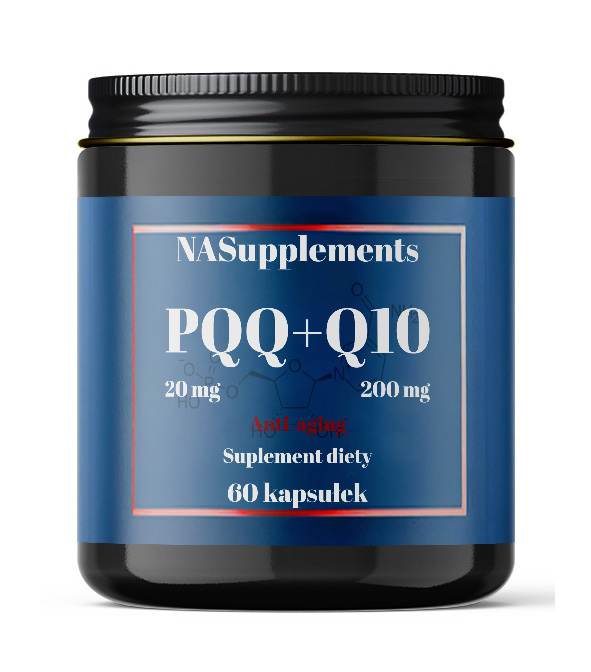 PQQ (Pyrroloquinoline Quinone) + Coenzyme Q10 Ubiquinone