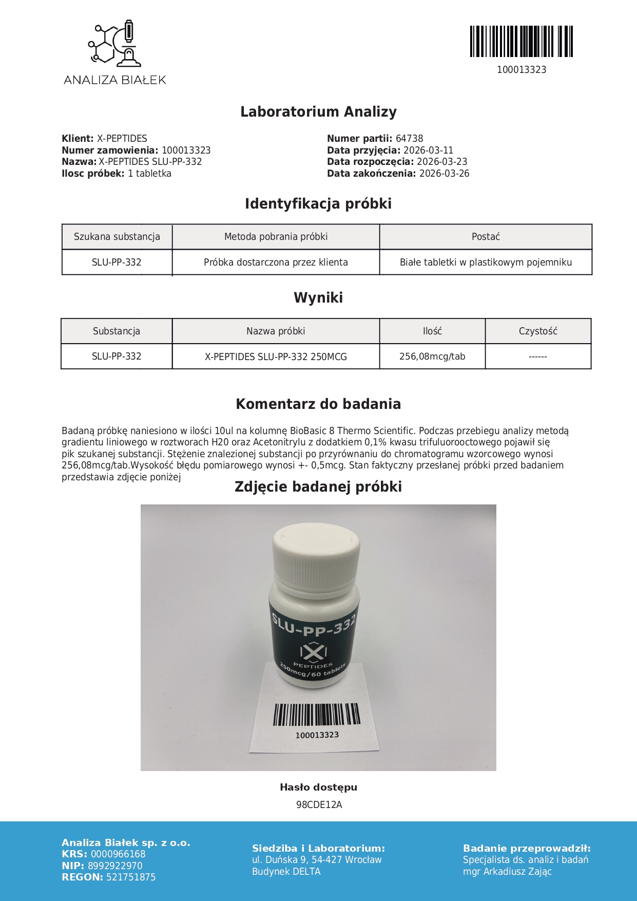 SLU-PP-332 250mcg - Image 2